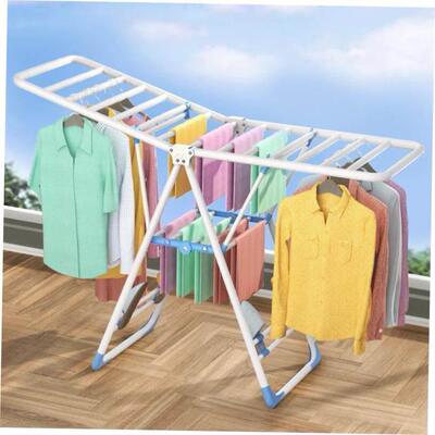 clothes drying rack folding laundry garment dryer hanger dry