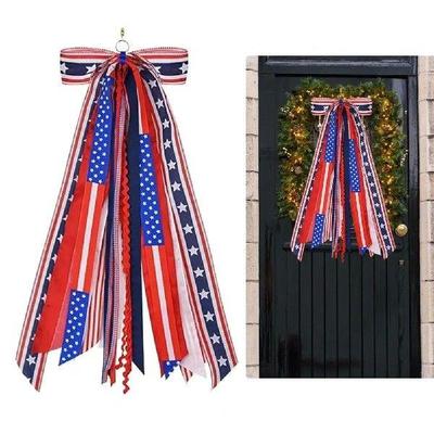 Eye-catching Wreath Decoration High-quality Patriotic Decor