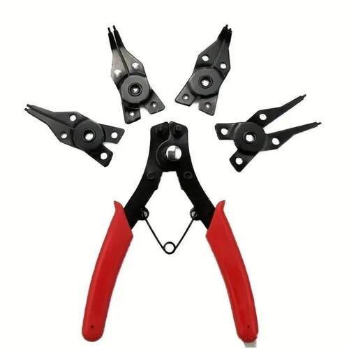 4-In-1 Circlip Pliers Set Snap Ring Pliers Multi Crimp Remov