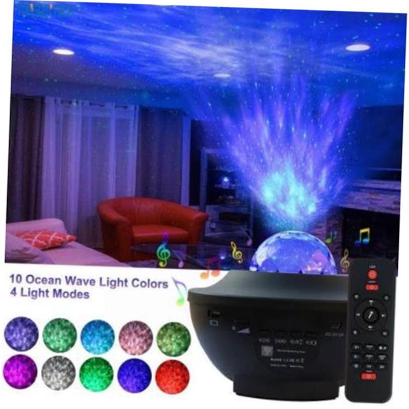 LED Star Galaxy Projector Starry Sky Night Light星空投影灯
