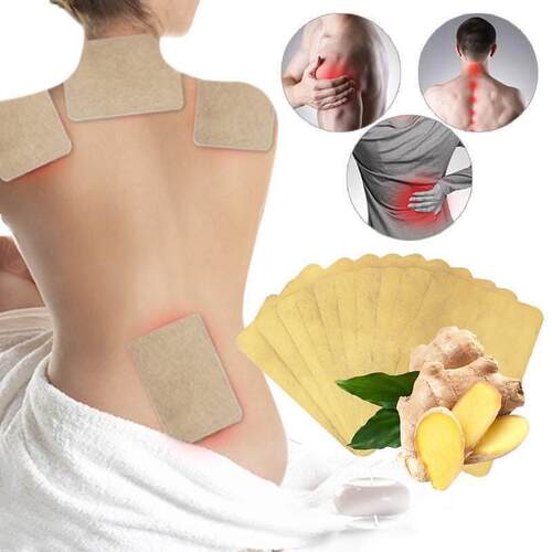 Ginger Pain Patch Massag Warmer Sticker Heating 生姜贴发热贴