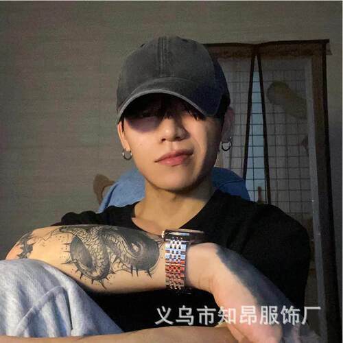 Retro baseball cap men women hat n caps hats做旧棒球帽