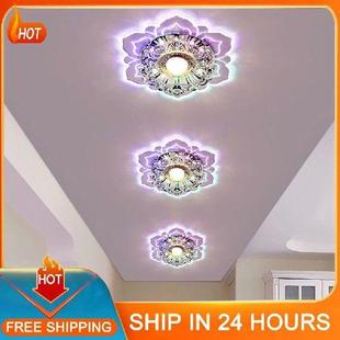 Modern LED Crystal Ceiling Lights Hallway Living Room