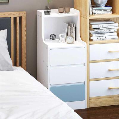 Nightstand small Bedside cabinet sofa side drawer table