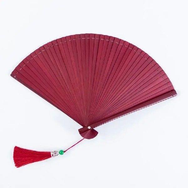 Classical Chinese Japanese Bamboo Fan Portable Folding Hand