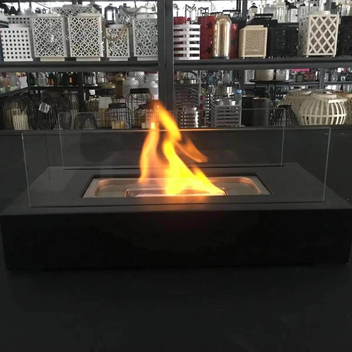 Indoor desktop small alcohol fireplace室内桌面小型酒精壁炉