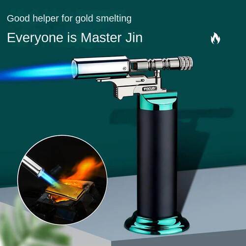 Powerful Windproof Blue Flame Jet Torch Gas Lighter Outdoor