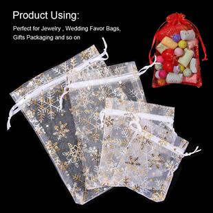50pcs/lot Small Organza Bags Candy Jewelry Packaging Bags We