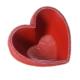 Capacity Box Storage Tray Heart Jewelry shaped