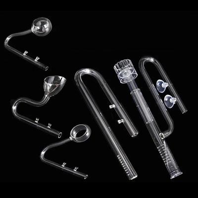 Glass pipe lily poppy peony spin surface skimmer inflow outf