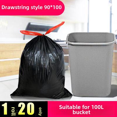 Garbage bags portable kitchen large trash can plastic bag