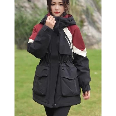 时尚高档棉服韩国加棉外套女款爆款2025新款冬装派克服棉服