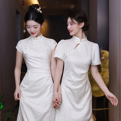 中式伴娘服2025新款高级感