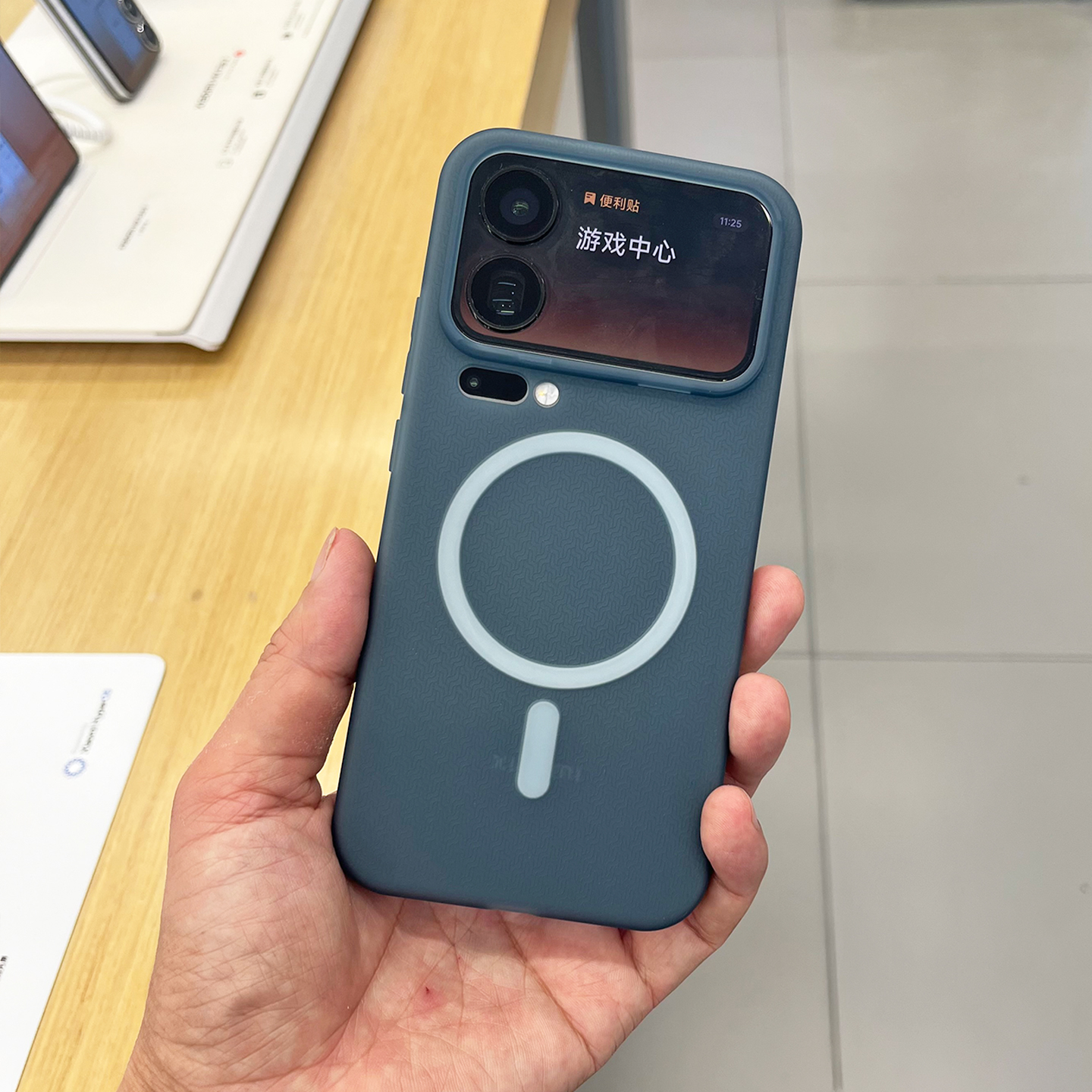 适用小米17手机壳magsafe磁吸纹理软壳车载磁吸支架无线充电小米17pro防滑全包保护套