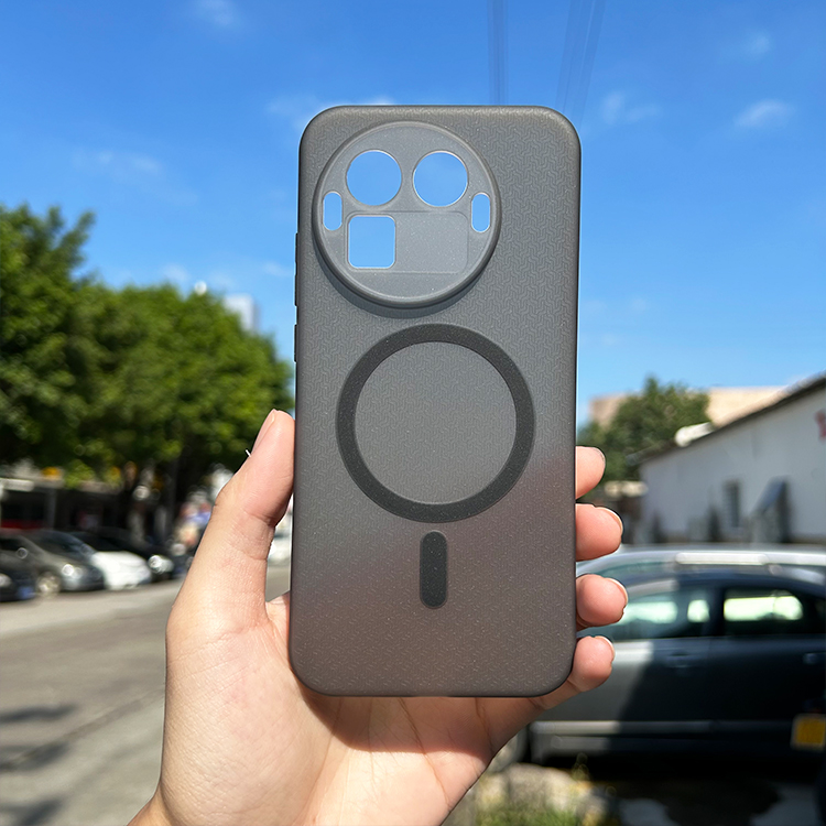 适用于真我GT8Pro手机壳车载磁吸支架增强磁力无线充电经典商务防滑gt8全包保护软壳pro