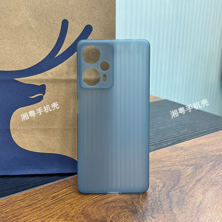 潮款波纹软壳适用红米Note12Turbo手机壳细腻肤感轻薄个性简约保护套
