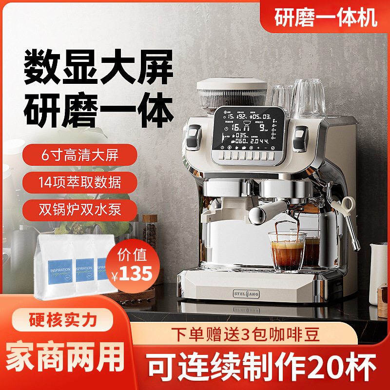 ST-520小型家用意式咖啡机