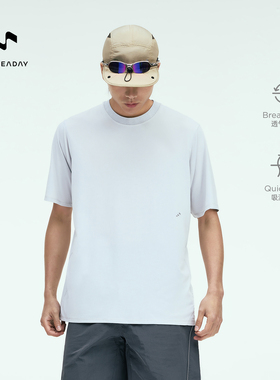 ALLREADAY新奇天速干短袖男徒步户外阳离子轻量速干衣T恤夏季新款