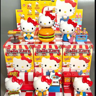 新品名创优品HelloKitty复古餐厅