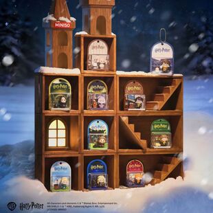 现货包邮 MINISO名创优品哈利波特系列小世界冰箱贴盲盒摆件礼物