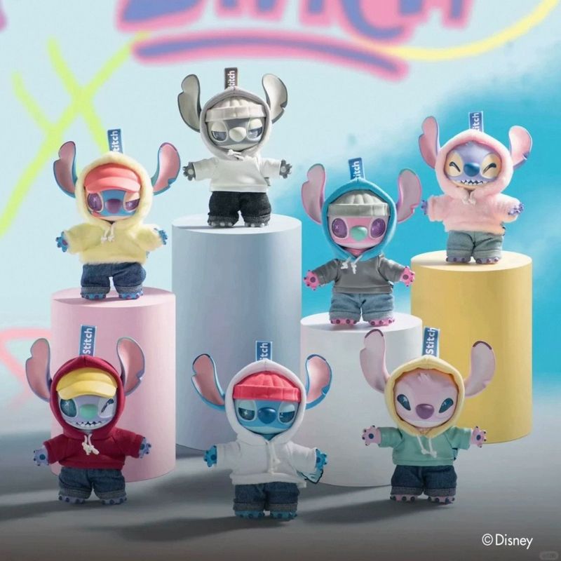 现货名创优品MINISO史迪奇盲盒