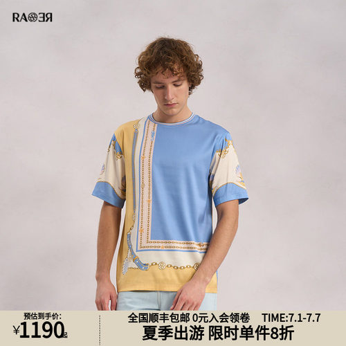 RARE威雅男装圆领短袖T恤