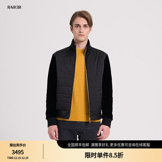 RARE丝绒保暖立领棉服