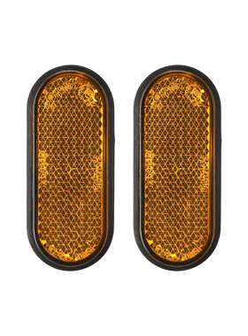 适用于小咪4Lite(2nd Gen)电动滑板车前叉反光片原装黄色反光片