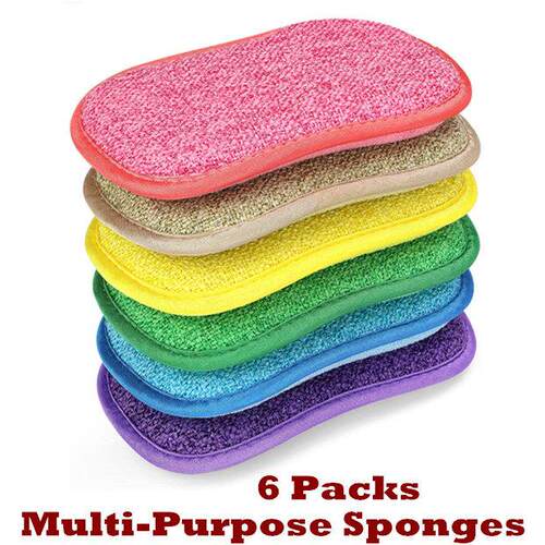Kitchen Reusable Dish Sponge for Dishes Pots Pans Washing