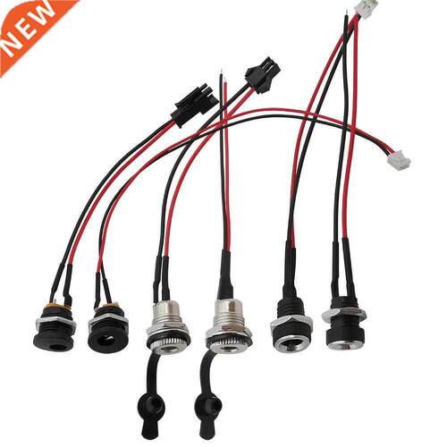 2Pcs 5.5 x 2.1mm DC Female Jack Socket Power Panel Mount Sol