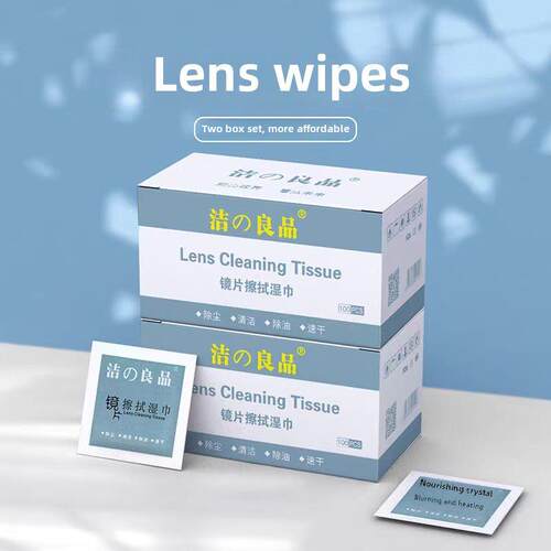 Glasses Cleaner Tissue-Cloth Lens Computer-Screen Wet-Wipes