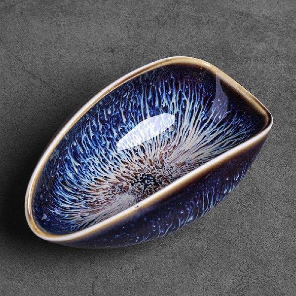 Retro Ceramic Tea Shovel Tea Scoop Holder Teaspoon