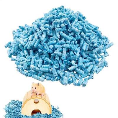 Hamster Bedding Small Pet Bedding Colorful Paper Litter