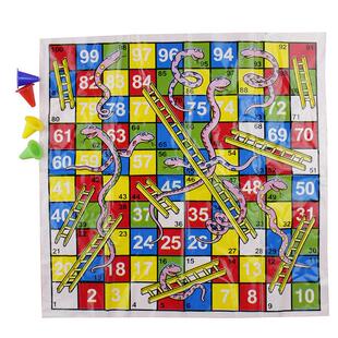 Kids Ludo Snakes and Ladders Board Games for Children Large
