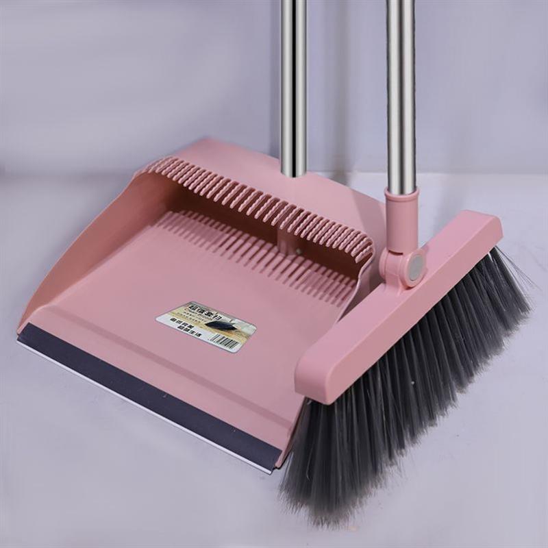 Broom and dustpan set with soft brush broom and dustpan 扫帚