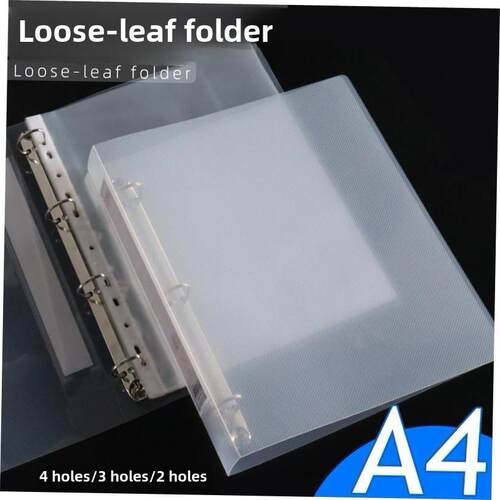 2 ring binder活页夹 a4 3 holes folder夹 looseleaf file文件夹