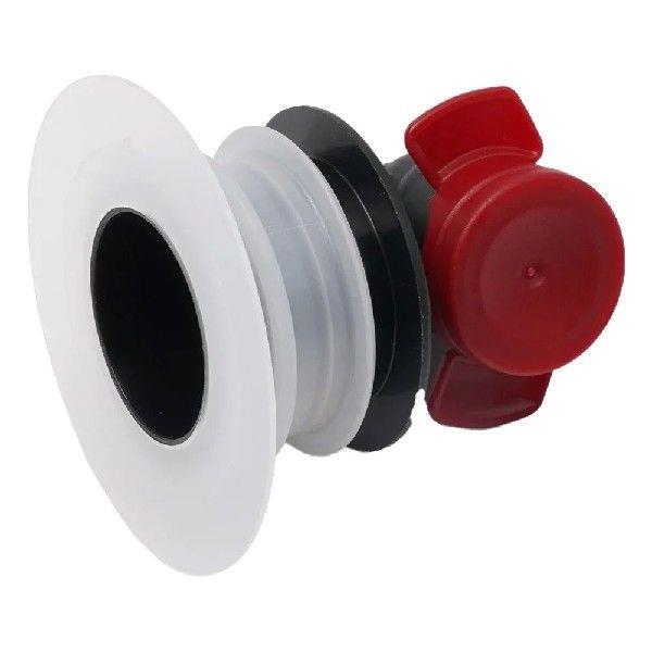 1Pc Bag In Box BIB Connector Black Easy To Refill Transfer