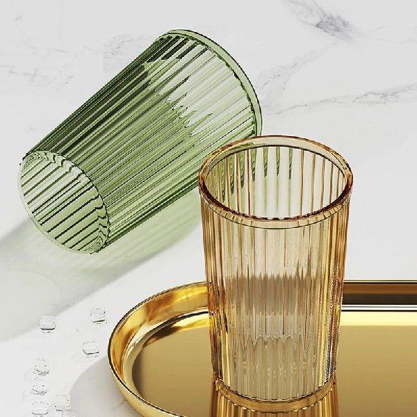 1PC Acrylic Mouthwash Cup Toothbrush Bathroom Cup Light