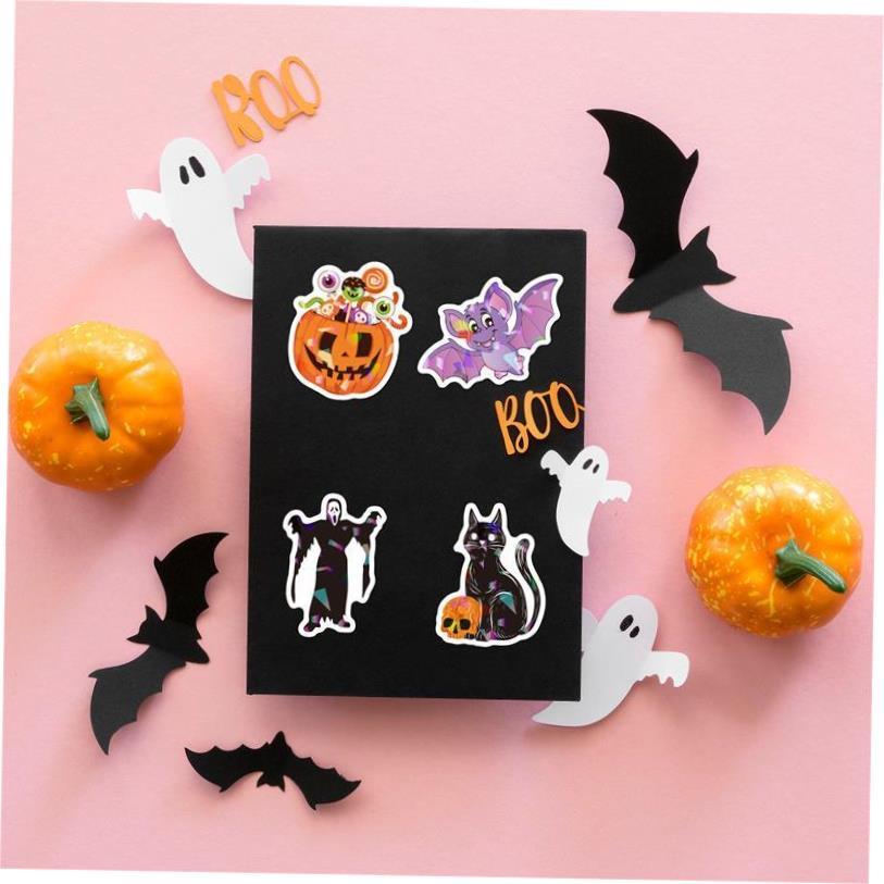Halloween Stickers Cartoon Graffiti Decoration万圣节贴纸