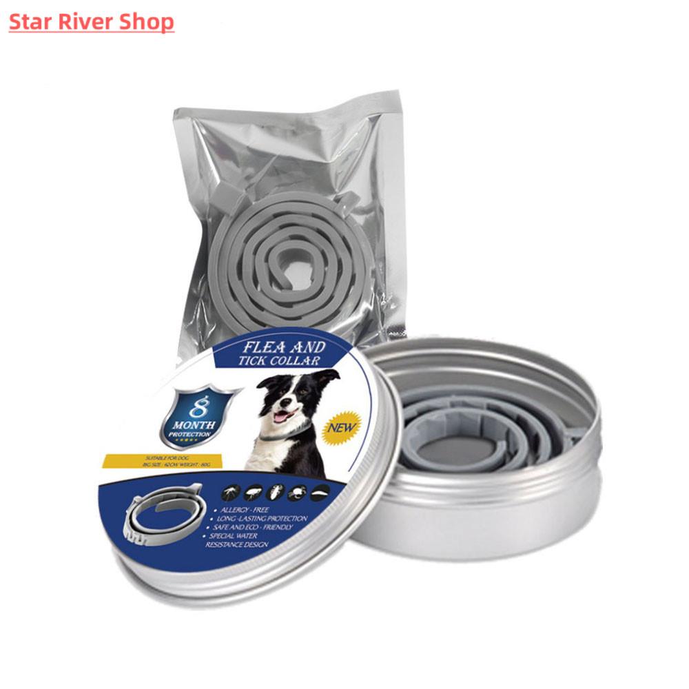 Pet Flea and Tick Collar for Dogs Cats Up To 8 Month Flea Ti