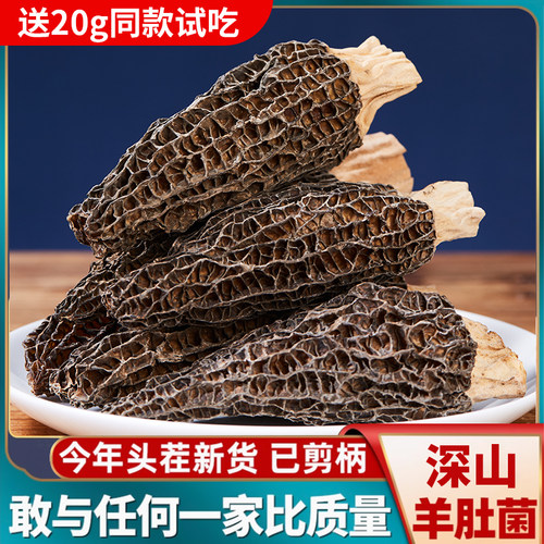 云南特级羊肚菌煲汤超鲜高营养