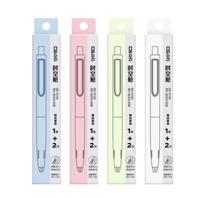 点石时空舱静音按动中性笔DS0154