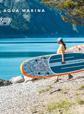 AQUA MARINA 25款乐划充气冲浪板浆板站立式Pure Air 330*81*15