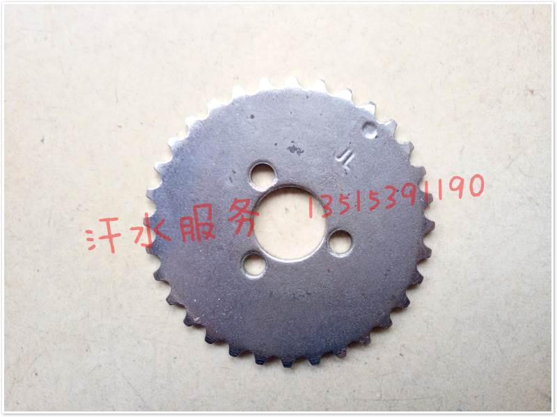 大江望江福隆鑫三轮摩托车发动机配件TK120正时齿轮125高速链轮