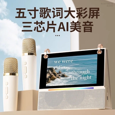 无线蓝牙麦克风话筒小音响一体机