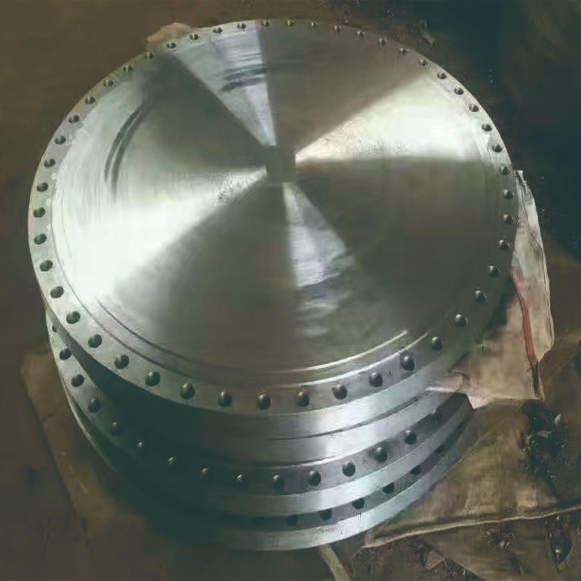 16MnRDQ2425 R碳钢法兰 0盲板管件DN600PN1锻制盲板1英寸法兰