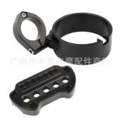 适用哈雷8831200戴娜改装 配件CNC咪表仪表支架指示灯孔压码 侧移