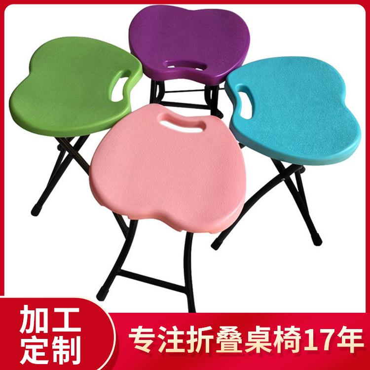 FS001折叠凳供便携简易凳户外家用板凳加厚塑料折叠椅定制