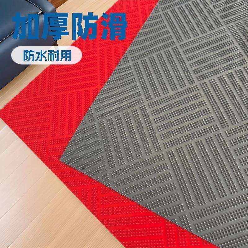 PVC大面积全铺塑料垫户外水洗悬浮垫防滑防水可裁剪工业地垫