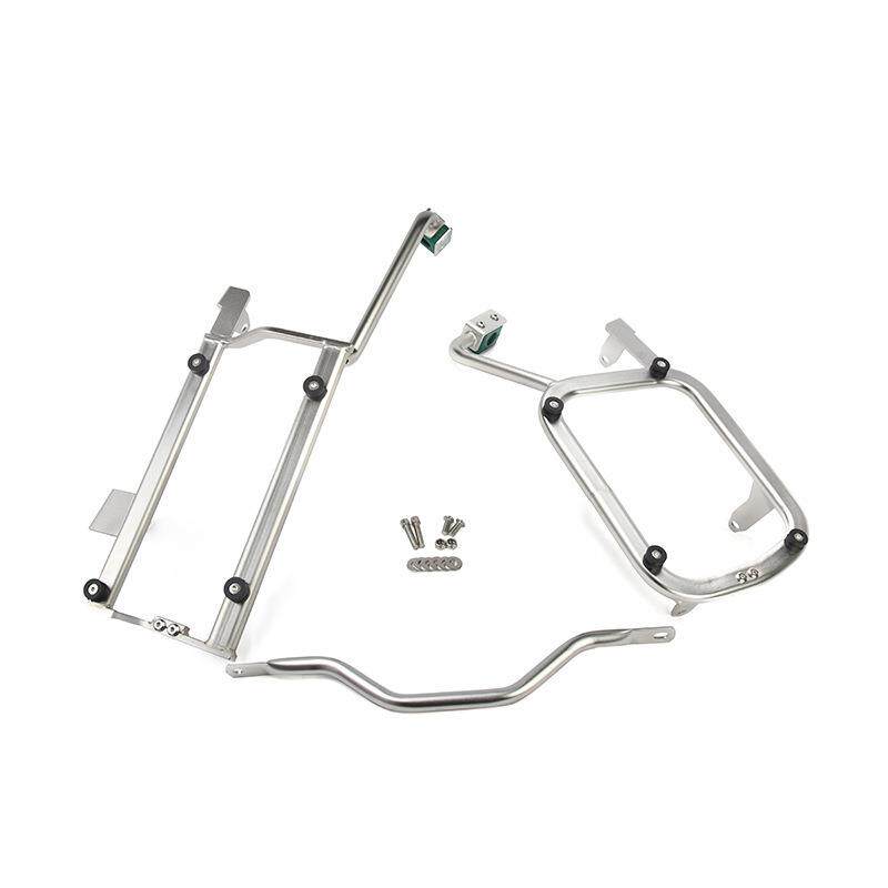 适用宝马R1200GS/R1250GSADV边箱支架无损安装不锈钢侧箱支架